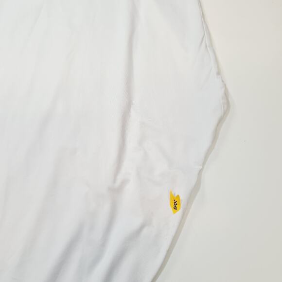 Superdown Mia Drape Slit Dress in White Small - Picture 13 of 14